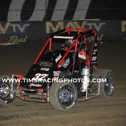 Dunlap Performance Slowed by Lack of Luck at Chili Bowl Nationals