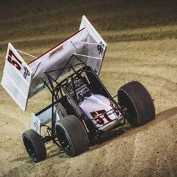 Giovanni Scelzi Soaks Up Experience During World of Outlaws Debut in Las Vegas