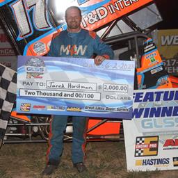 HORSTMAN WINS FOR A SECOND TIME AT I-96 SPEEDWAY