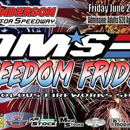 NEXT EVENT: Freedom Friday July 4th celebration Friday June 28 8pm