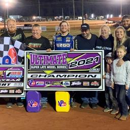 Cla Knight Clinches 2021 Ultimate Southeast Super Late Model Series Championship and Rookie of the Year Title