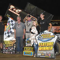 HOMETOWN HERO: Trey Starks Wows Washington Crowd with First High Limit Racing Win at Grays Harbor