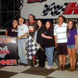 Sodeman Wins B.O.S.S. Race at sharon