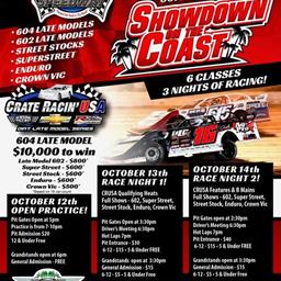 Showdown on the Coast coming up this weekend