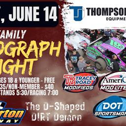 Family Autograph Night and Twin Sportsman Features on tap for Friday, June 14