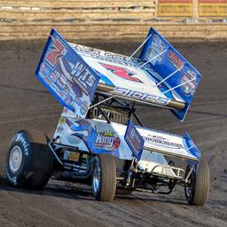 Sides Strong Throughout First Half of World of Outlaws Race at Fulton Speedway
