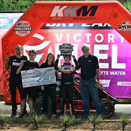 Tate Gurney Wins in Restrictors and Stetson Stroup Victorious in Jr Sprints in KKM Giveback Challenge Preliminary Night One