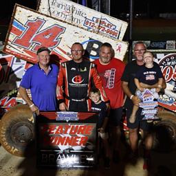 Ethan Barrow Wins Again at The Historic Bloomington Speedway