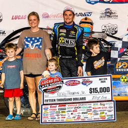 Lucas Oil Speedway (Wheatland, MO) – Lucas Oil Late Model Dirt Series – CMH Diamond Nationals – July 11th-12th, 2025. (Heath Lawson photo)