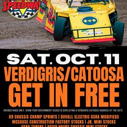 October Schedule Of Events Adjusted - Not Racing October 4 And Creekadega 100 Canceled