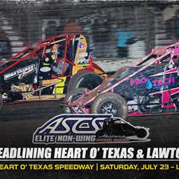 ASCS Elite Non-Wing Headlining Heart O’ Texas and Lawton Speedway