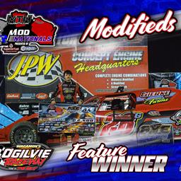 Ryan Gierke picked up the Sunday, May 26 Mod Nationals victory at Ogilvie (Minn.) Raceway.