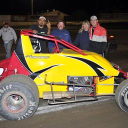 Take Two For Templeman In Sprint Cars; Estrada Extends Pro Dwarf Point Leadf