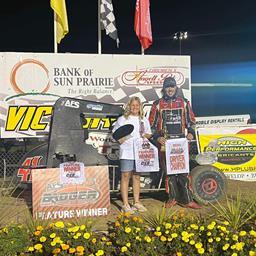 Parker Jones Sweeps Night Two at Angell Park Speedway and Takes AFS Badger Crown