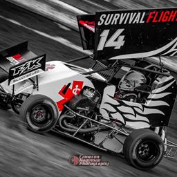 Baxter Scores First Top 10 of the Season at Delta Speedway