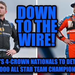 DOWN TO THE WIRE: Eldora’s 4-Crown to determine $80,000 All Star Team Championship in closest battle in Series history