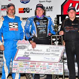 Bloomquist Takes Spring Shootout at LaSalle Speedway