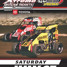 Xtreme Outlaw Midget Series comes to Osage Casino &amp; Hotel Tulsa Speedway for the First Time in Tulsa History!