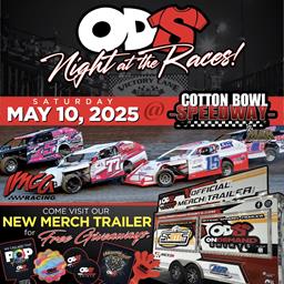 May 10th &quot;ON DEMAND SHIRTS NIGHT AT THE RACES&quot; information
