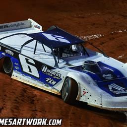 Tri-County Racetrack (Brasstown, NC) – Castrol FloRacing Night in America – Tar Heel 53 – October 12th, 2023. (Josh James Artwork)