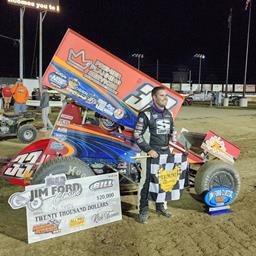 Cap Henry earns richest paying sprint car event in Fremont Speedway history