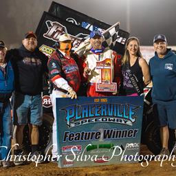 Craig Holsted goes back-to-back at Placerville Speedway with the BCRA Lightning Sprints