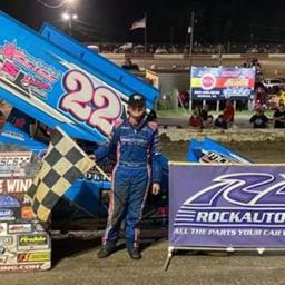 Rookie Connor Leoffler charges to career-first USCS win at Dothan Motor Speedway