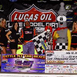 Moyer Takes Battle at the Beach 50 at Tri-City Speedway