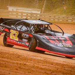 Feathers Starts Strong, Engine Woes Lead to 10th Place Finish at Potomac Speedway