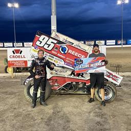 Matt Covington, Brett Berry Win a Rain Shortened Night at Dodge City Raceway Park