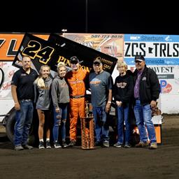 Thram, Zebell and Bickett Drive to Bike Night Presented by Indian Motorcycle of Sioux Falls Wins at Huset’s Speedway