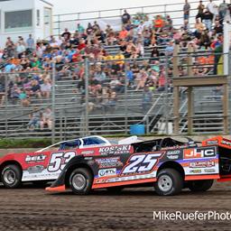C.J. Speedway (Columbus Junction, IA) – Malvern Bank East Series – Tony Stewart Tribute – May 30th, 2025. (Mike Ruefer Photo)