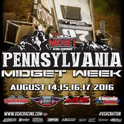 Rain Wins Second Straight &quot;Pennsylvania Midget Week&quot; Event at Path Valley