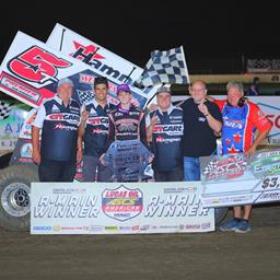 Ryan Timms From 11th Wins At 81-Speedway With The Lucas Oil American Sprint Car Series