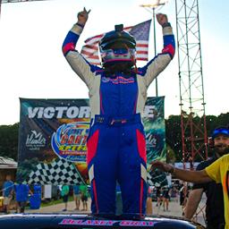Delaney Gray shines in Davey Allison Memorial