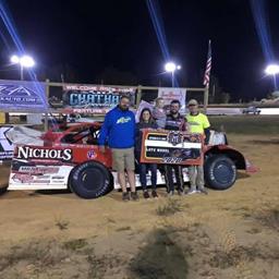 Dillard grabs Spooky 50 win at Chatham Speedway, pockets $8,000