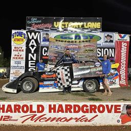 AJ Hicks Picks Up the Biggest Victory of His Career in a Thriller At Lake Cumberland Speedway