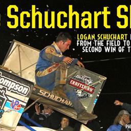 Schuchart Slides into Victory Lane