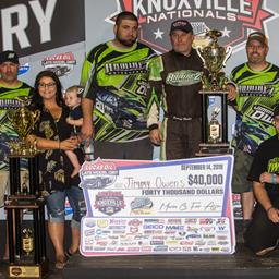 Owens Repeats as Late Model Knoxville Nationals Champ