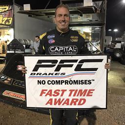 Clanton sets Friday&#39;s fast time at World Finals