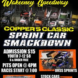 United Rebel Sprint Series Return to Wakeeney Speedway This Saturday Night!