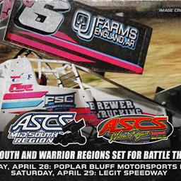 ASCS Warrior and Mid-South Regions Set For Battle This Weekend