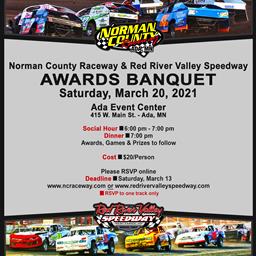 Awards Banquet - Saturday, March 20th