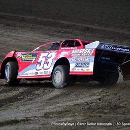 I-80 Speedway (Greenwood, NE) – Lucas Oil Late Model Dirt Series – Imperial Tile Silver Dollar Nationals – July 22nd-24th, 2022. (Todd Boyd photo)