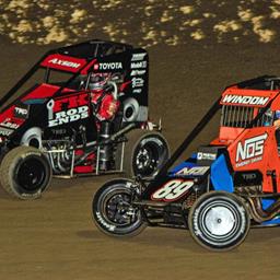 Axsom Grinds Out First USAC Midget Win at Kokomo