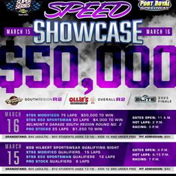 Excitement Builds as Port Royal Speedway Hosts Speed Showcase 75 Weekend: The Short Track Super Series Battle for $50,000