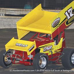 Tankersley and Old School Racing Produce Ninth Straight Podium During ASCS Gulf South Action