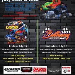 Iowa Sprint Car League makes second appearance at US 36 Raceway this Friday, July 12