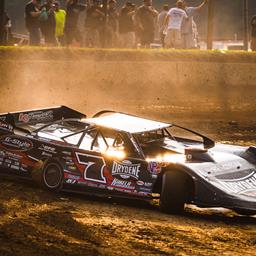 Eriez Speedway (Hammett, Pa.) – World of Outlaws Morton Buildings Late Model Series – August 22nd, 2021. (Jacy Norgaard photo)