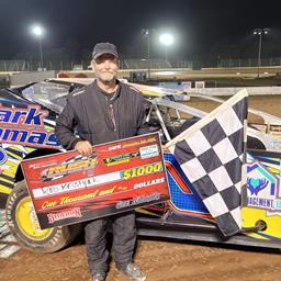 ROB KRISTYAK DOMINATES HOVIS RUSH SPORTSMAN MODIFIEDS FOR 1ST SHARON WIN SINCE 2019 WORTH $1000 &amp; BECOMES 4TH DIFFERENT FLYNN&#39;S TIRE TOURING SERIES WI